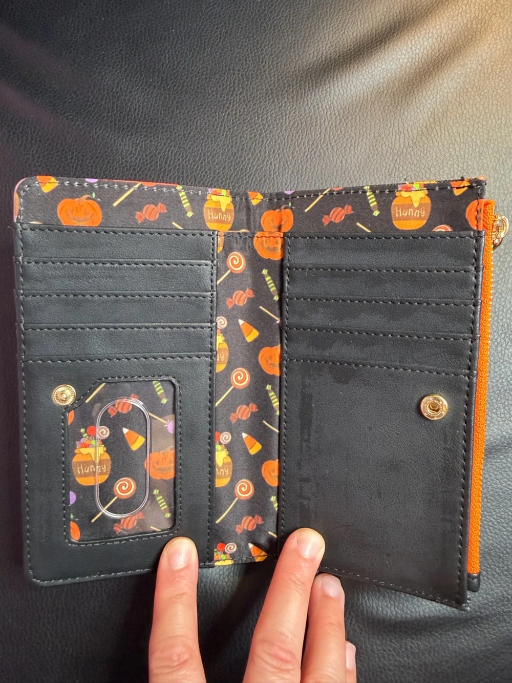 Loungefly Disney collab Winnie The Pooh Halloween Wallet